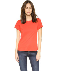 rotes T-Shirt mit einem Rundhalsausschnitt von Splendid