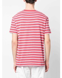 rotes T-Shirt mit einem Rundhalsausschnitt von Polo Ralph Lauren