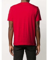 rotes T-Shirt mit einem Rundhalsausschnitt von Belstaff