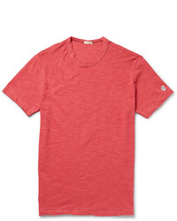 rotes T-Shirt mit einem Rundhalsausschnitt von Todd Snyder