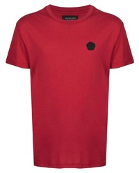 rotes T-Shirt mit einem Rundhalsausschnitt von Viktor & Rolf