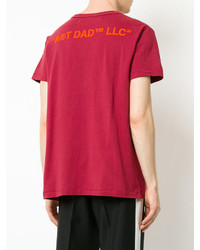 rotes T-shirt von Off-White