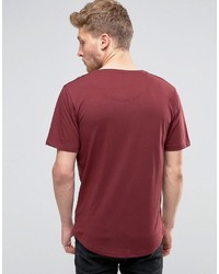 rotes T-shirt von Ringspun