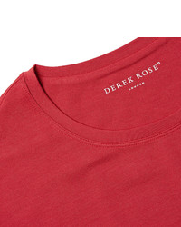 rotes T-shirt von Derek Rose