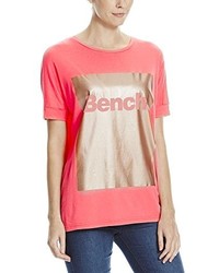 rotes T-shirt von Bench