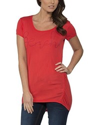 rotes T-shirt von Bench