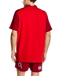 rotes T-shirt von Canterbury