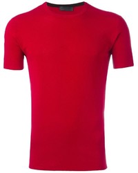 rotes T-shirt von CNC Costume National