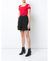 rotes T-shirt von Helmut Lang