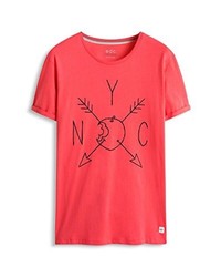 rotes T-shirt von edc by Esprit