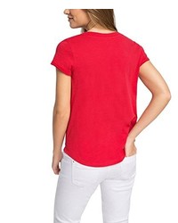 rotes T-shirt von Esprit