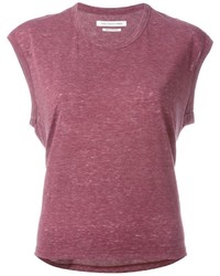 rotes T-shirt von Etoile Isabel Marant