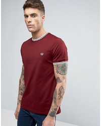 rotes T-shirt von Fred Perry