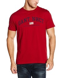 rotes T-shirt von Gant