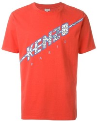 rotes T-shirt von Kenzo