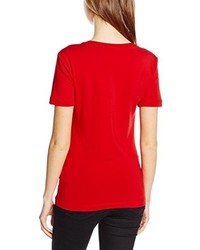 rotes T-shirt von Love Moschino