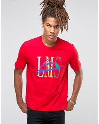 rotes T-shirt von Love Moschino