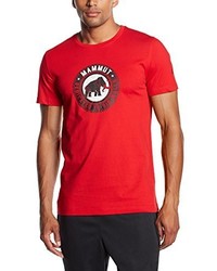 rotes T-shirt von Mammut