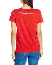 rotes T-shirt von Marc O'Polo