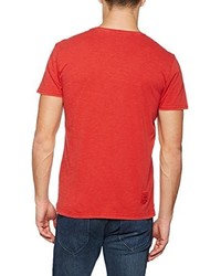 rotes T-shirt von Napapijri