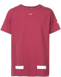 rotes T-shirt von Off-White