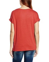 rotes T-shirt von Only