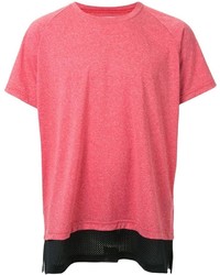 rotes T-shirt von Ovadia & Sons