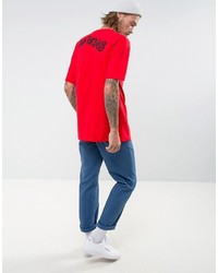 rotes T-shirt von Asos