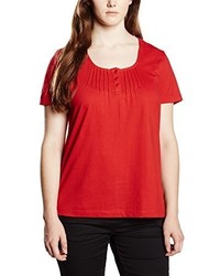 rotes T-shirt von Sheego