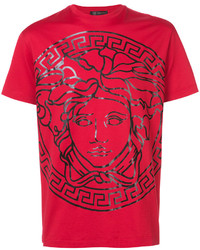 rotes T-shirt von Versace
