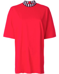rotes T-shirt von Versus