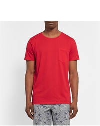 rotes T-shirt von Club Monaco