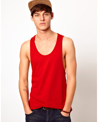 rotes Trägershirt von Asos