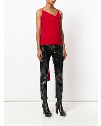 rotes Trägershirt von Gareth Pugh