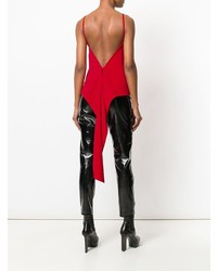 rotes Trägershirt von Gareth Pugh