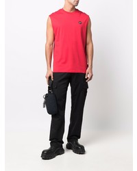 rotes Trägershirt von Philipp Plein