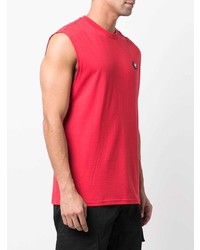 rotes Trägershirt von Philipp Plein