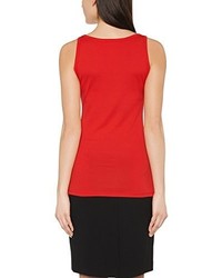 rotes Trägershirt von Marc Cain Essentials