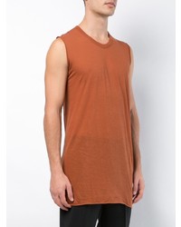 rotes Trägershirt von Rick Owens