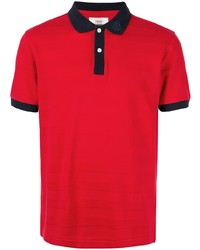 rotes und dunkelblaues Polohemd von Kent & Curwen