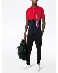 rotes und dunkelblaues Polohemd von Polo Ralph Lauren