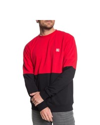 rotes und schwarzes Sweatshirt von DC Shoes