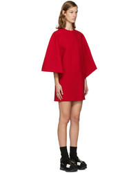 rotes Wollkleid von Marni