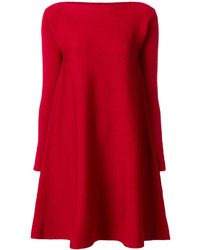 rotes Wollkleid von Roberto Collina