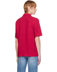 rotes Wolllangarmhemd von Séfr