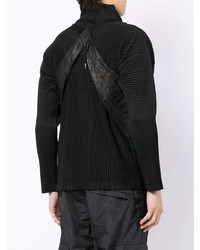 schwarze ärmellose Jacke von Boris Bidjan Saberi