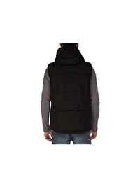 schwarze ärmellose Jacke von Bench