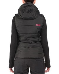 schwarze ärmellose Jacke von Bench