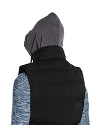 schwarze ärmellose Jacke von BLEND