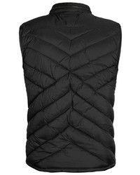 schwarze ärmellose Jacke von BLEND